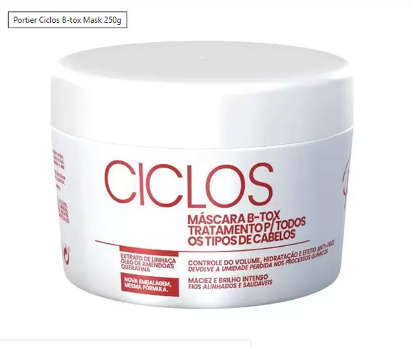 Portier Btox Ciclos Reconstructive Mask 250g
