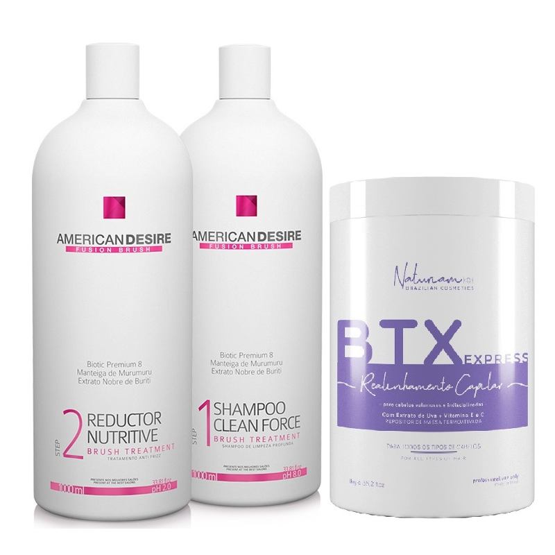 Progressiva American Desire Fusion Brush +btx Naturiam Liss
