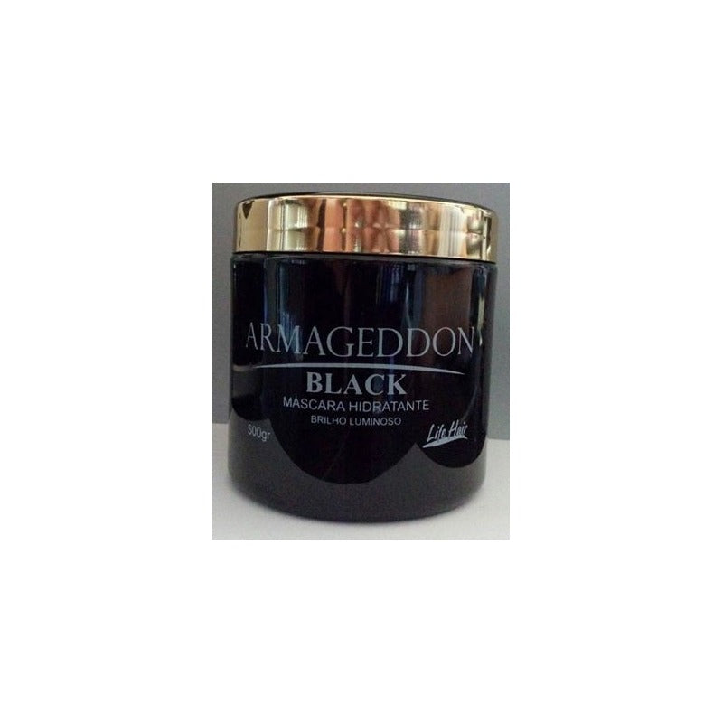 Armageddon Black 500g Life Mascarilla Colorante Para El Cabello