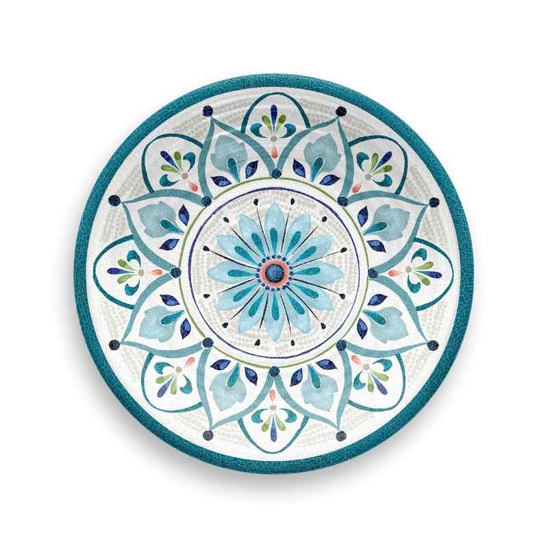 Colorful Melamine Round Tarhong Dinner Plate