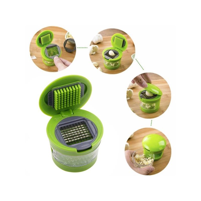 Pressure Garlic Chopper Slicer Crusher Kitchen