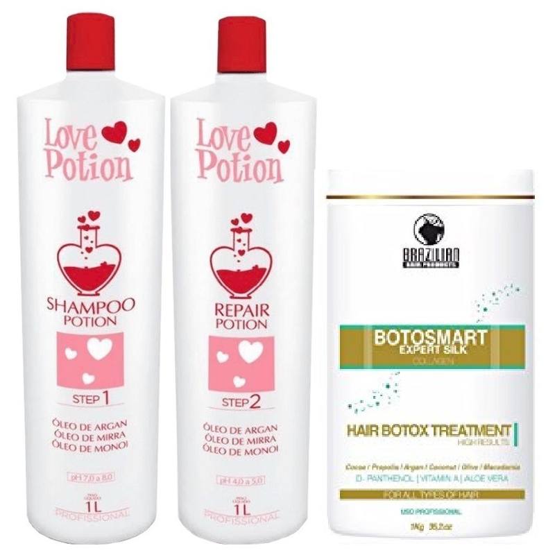 Love Potion Progressive Brush Potion 2x1l + Botox 1kg Free