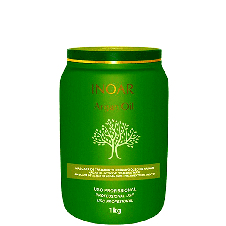 Inoar Mascarilla Capilar Hidratación Profunda Aceite De Argán 1kg