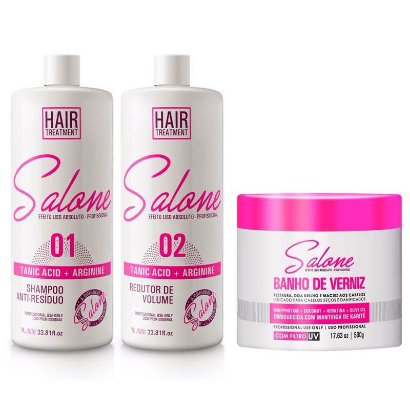 Salone Progressive Silky Smooth Effect + Varnish Bath