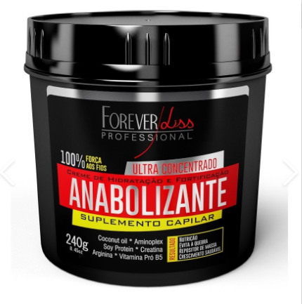 Kit 2 Hair Anabolic 240g - Forever Liss