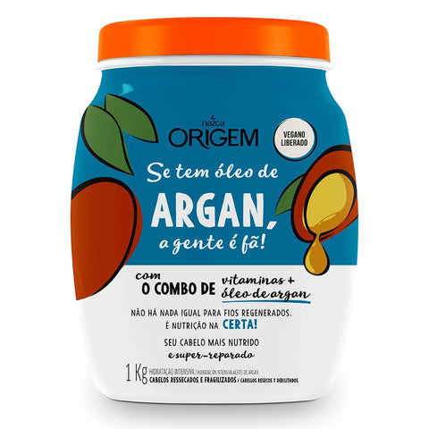 Nazca Origem Máscara de Hidratação com Óleo de Argan 1KG