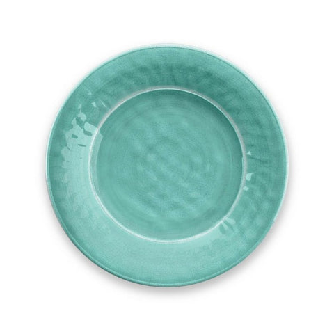 Kit 4 Platos Postre Tarhong Melamina Turquesa 22cm