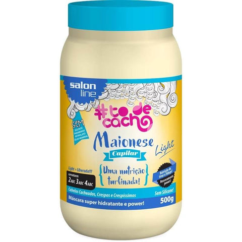 Línea Salón #todecacho Mayonesa Cabello Claro - Nutrición 500g