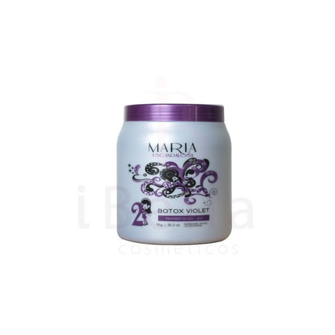 Maria Escandalosa Beautox Tinte Rubio Violeta - 1kg Nuevo 