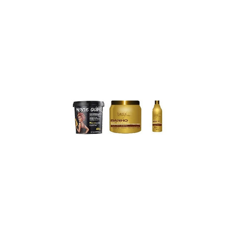 Kit=barniz de baño 1k+1shampoo B.verniz F.liss+1m..súbita 450g