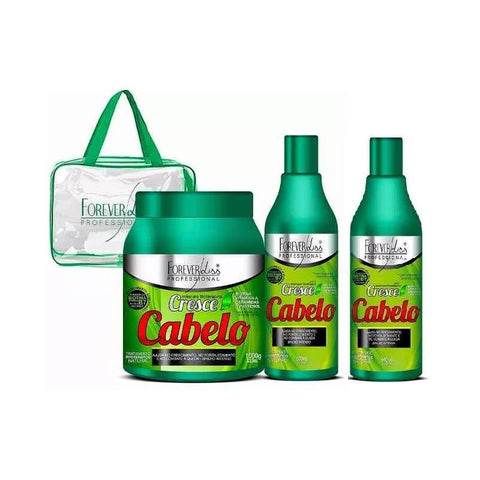 Kit Crecimiento Capilar Con Mascarilla 1kg Y 2 Champús + Regalo