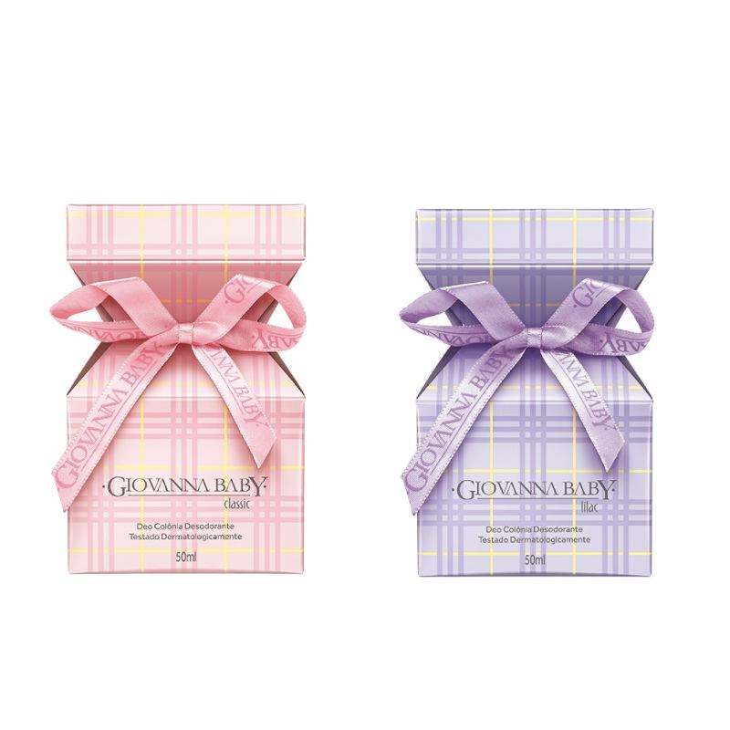Giovanna Baby Classic and Lilac Cologne Deo Kit 50ml Each
