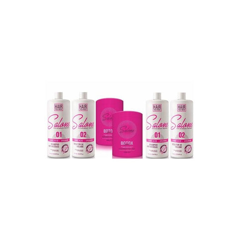 Salone Kit 2 Progressive Brush + 2 Botox White 1kg + Gift