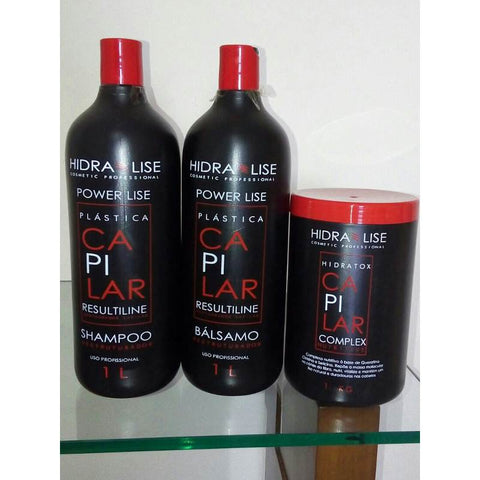 Kit Escova Hidralise + Hidratox Capilar 1kg