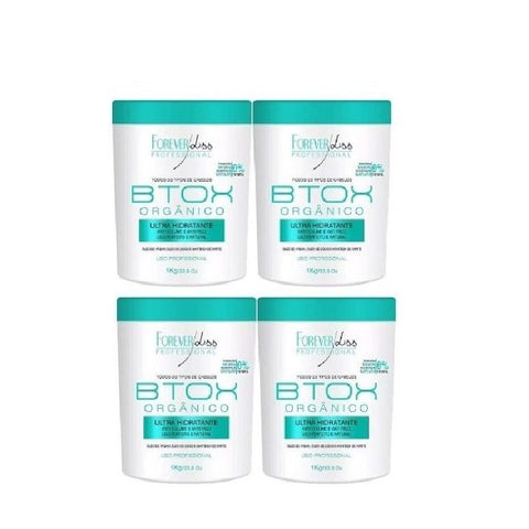 Combo Com Quatro Unidades Botox Btx Zero Forever Liss 1kg