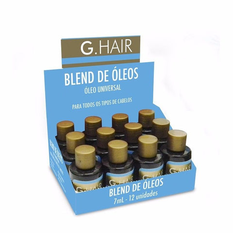 G Hair Kit Display Blend - Óleo Capilar 12 Unidades 7ml