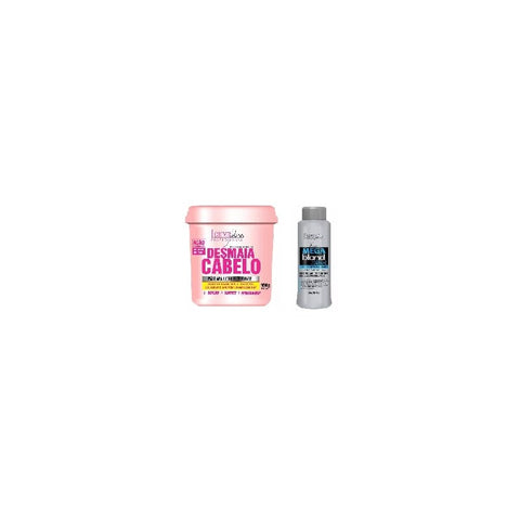 Kit=01 Cabello Desvanecido 950g+01 Mega Rubio Negro 500ml 