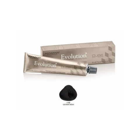 Pintura Evolution Color Of Cube 3d 60ml De Alfaparf Color 4nb