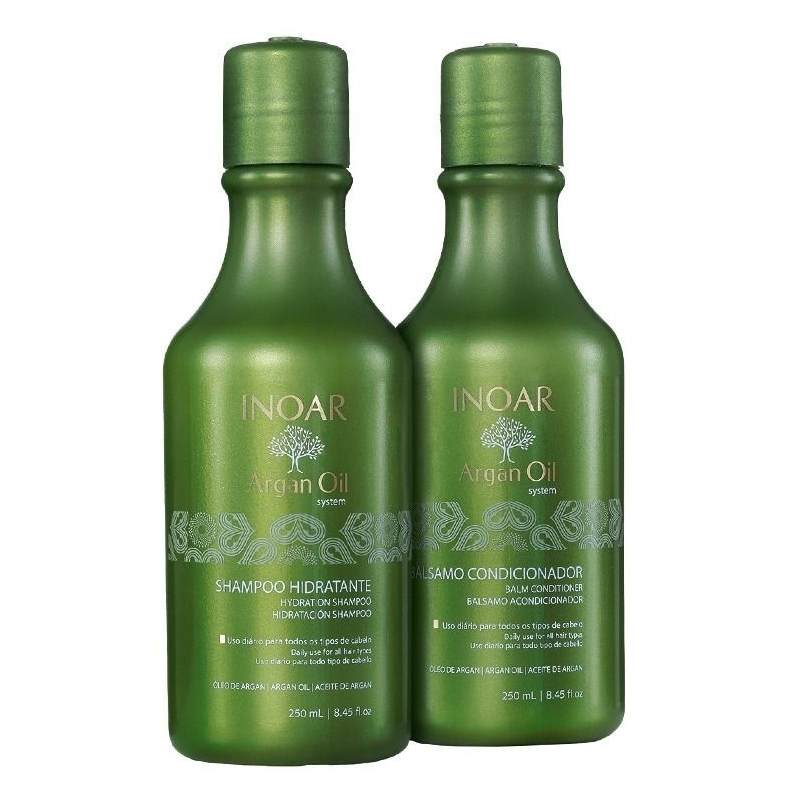 Inoar Argan Oil Hair Kit (2 Products)