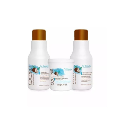 Kit de coco para belleza