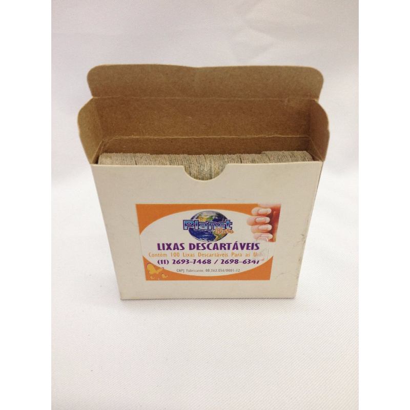 Planet Hair Disposable Nail Files - Contains 100 Files