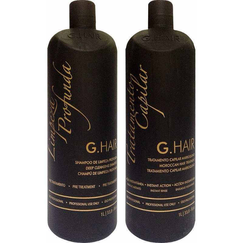 G Hair Moroccan Progressive Brush Kit (2 X 1 Liter)