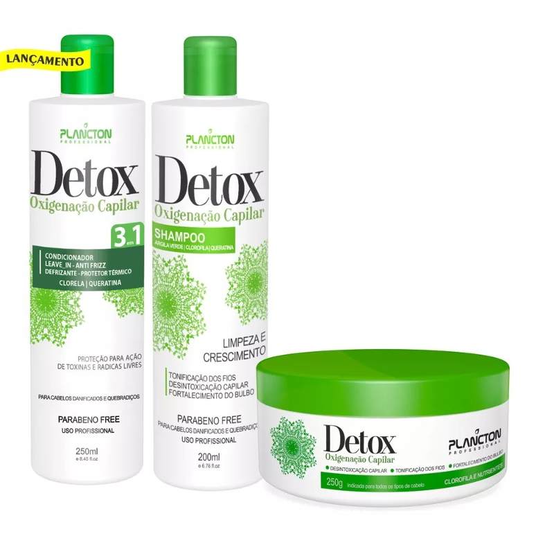 Plankton Hair Detox Kit 3 Steps