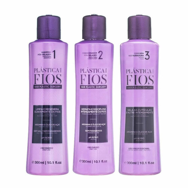 Kit Sellador Térmico Plástico Cadiveu Dos Fios 300 ml