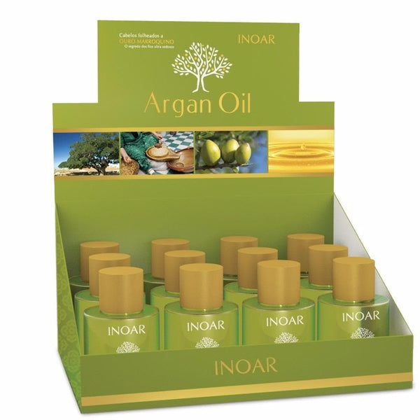 Inoar Argan Oil Ampoule 7ml - Display with 12 Units