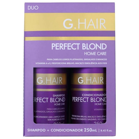 G Hair Kit Duo Perfect Blond - Home Care Sha + Cond 250ml