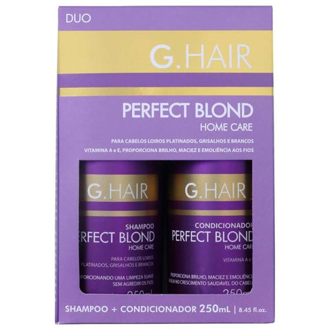 G Hair Kit Duo Perfect Blond - Home Care Sha + Cond 250ml 
