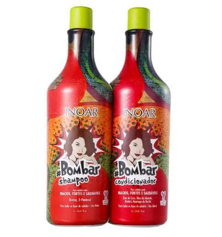 Inoar Bombar Kit Champú y Acondicionador 1000ml