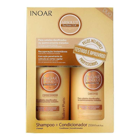 Kit de limpieza Inoar Absolut Daymoist (2 productos)