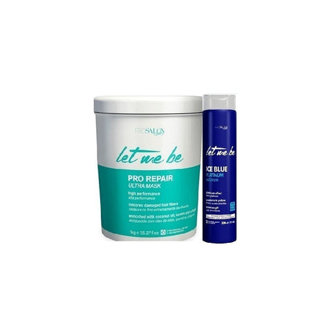 Let Me Be Botox Pro Repair 1kg+ Tinte Azul Hielo Platino