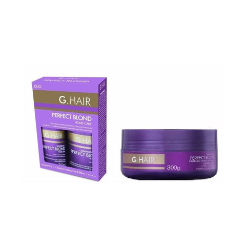 G Hair Kit Home Care Perfect Blond Sh + Cond + Más 3 Produto