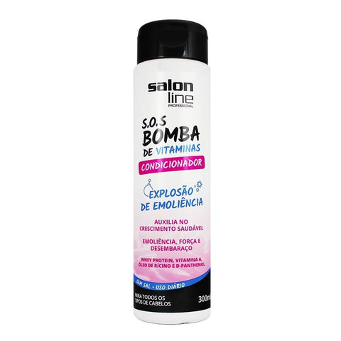 Salon Line Sos Vitamin Bomb Acondicionador 300ml +regalo