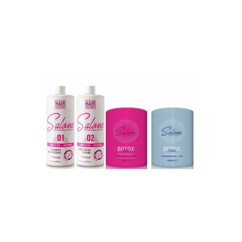 Kit Salone Escova Progressiva + 2 Botox + Brinde