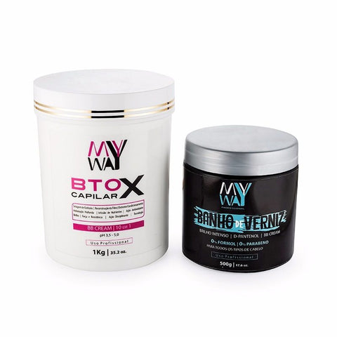 My Way Botox Y Barniz De Baño 10 En 1 Sistema Kit Crema Bb