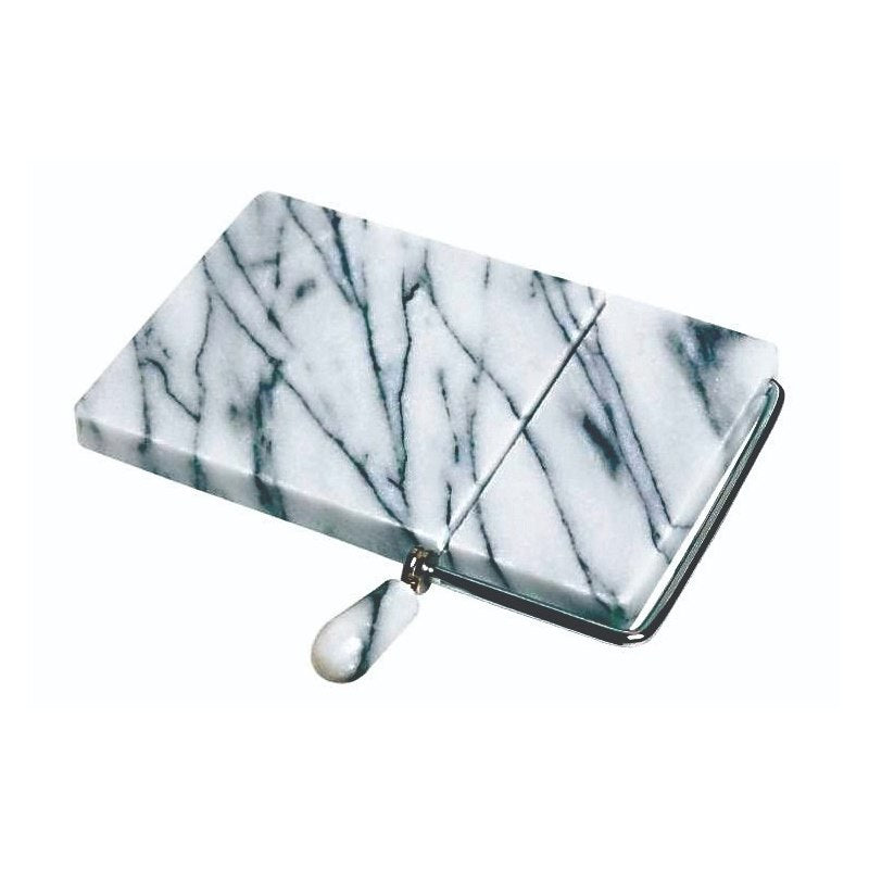 Cheese Slicing Board Marble Tray Stainless Steel Wire Practicality