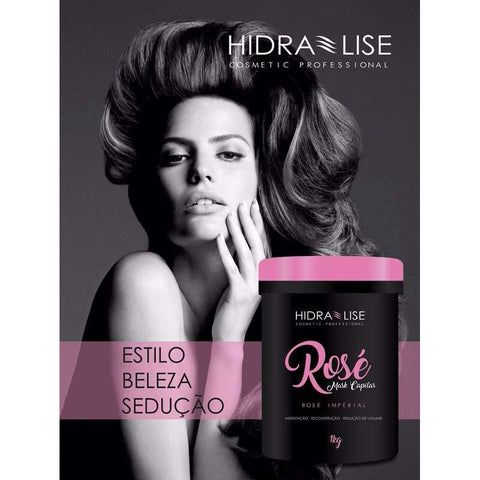 Máscara De Hidratação Rosé Imperial Hidra Lise 1kg