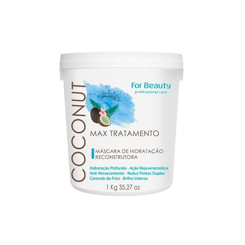 Mascarilla Hidratante Coco For Beauty 1kg