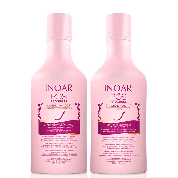 Inoar Post Progress Duo Kit Champú + Acondicionador 250ml