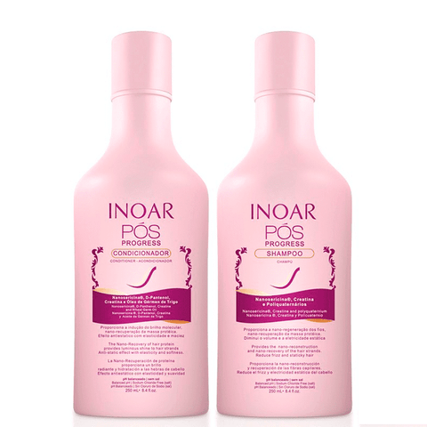 Inoar Post Progress Duo Kit Shampoo + Conditioner 250ml
