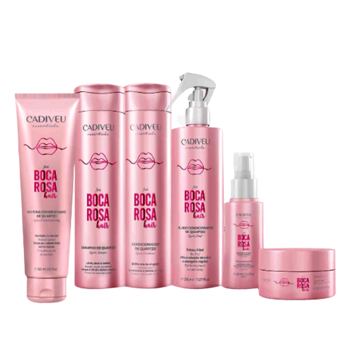 Kit Cadiveu Professional Boca Rosa Hair Quartzo Full